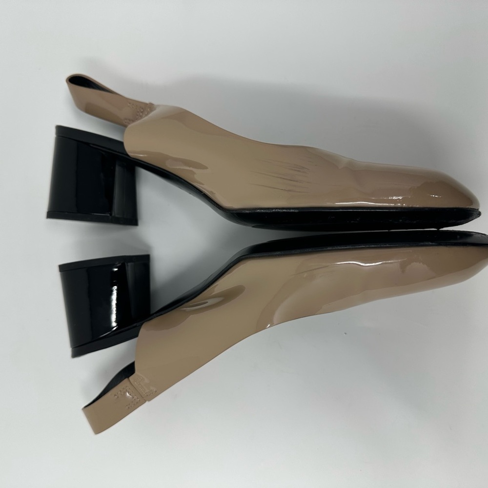 AGL Womens Size 40 Tan Patent Leather - Picture 8 of 9